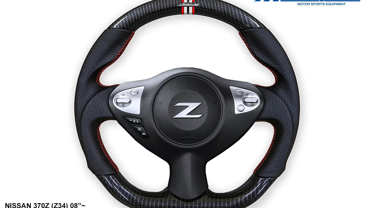 Buddy Club Sport Steering Wheel 370Z 09-20 -Carbon Style