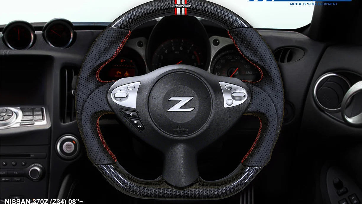 Buddy Club Sport Steering Wheel 370Z 09-20 -Carbon Style - 0