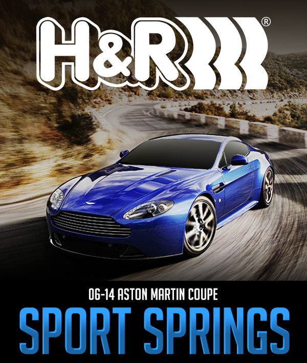 H&R SPECIAL SPRINGS SPORT SPRINGS: 2006–2014 ASTON MARTIN COUPE