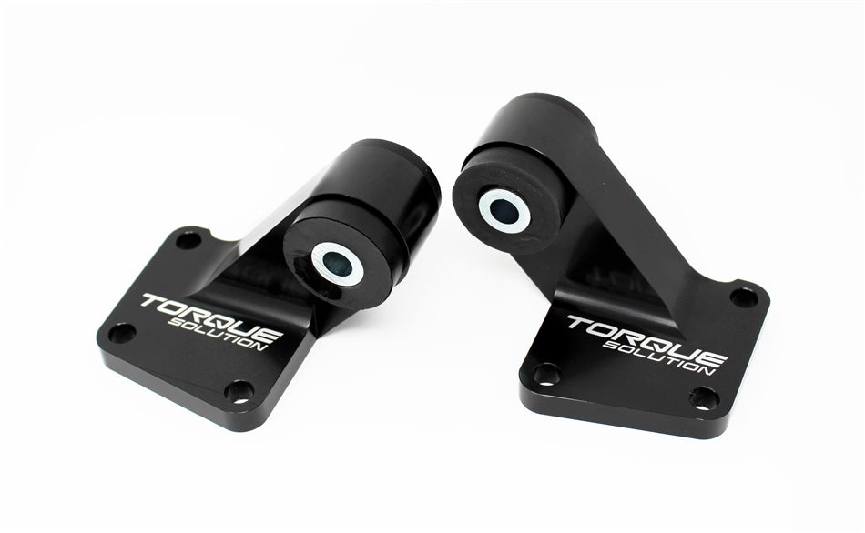 TORQUE SOLUTION BILLET REAR DIFFERENTIAL MOUNTS: 2003–2006 MITSUBISHI EVO VII-IX