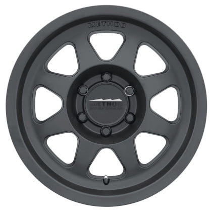 Method MR701 17x8.5 0mm Offset 6x120 67mm CB Matte Black Wheel - 0