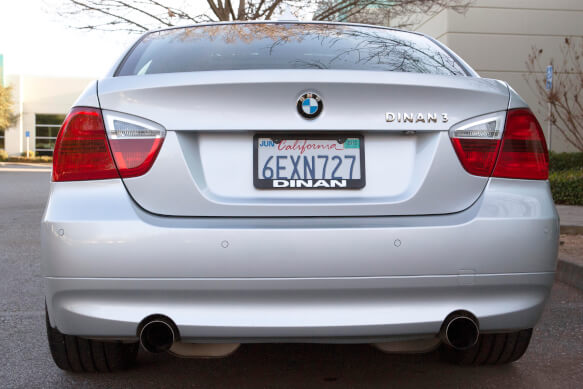 DINAN FREE FLOW AXLE-BACK EXHAUST - 2007-2011 BMW 335I/335XI - 0