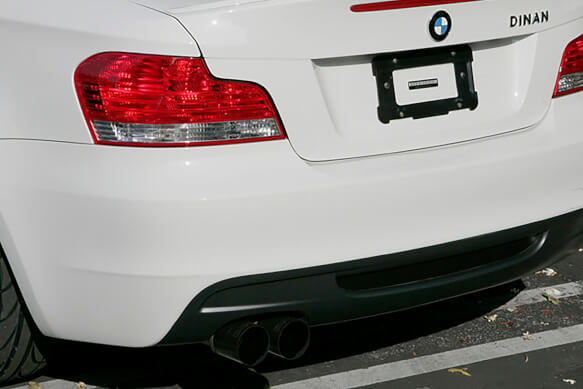 DINAN FREE FLOW AXLE-BACK EXHAUST - 2008-2013 BMW 135I/135IS - 0