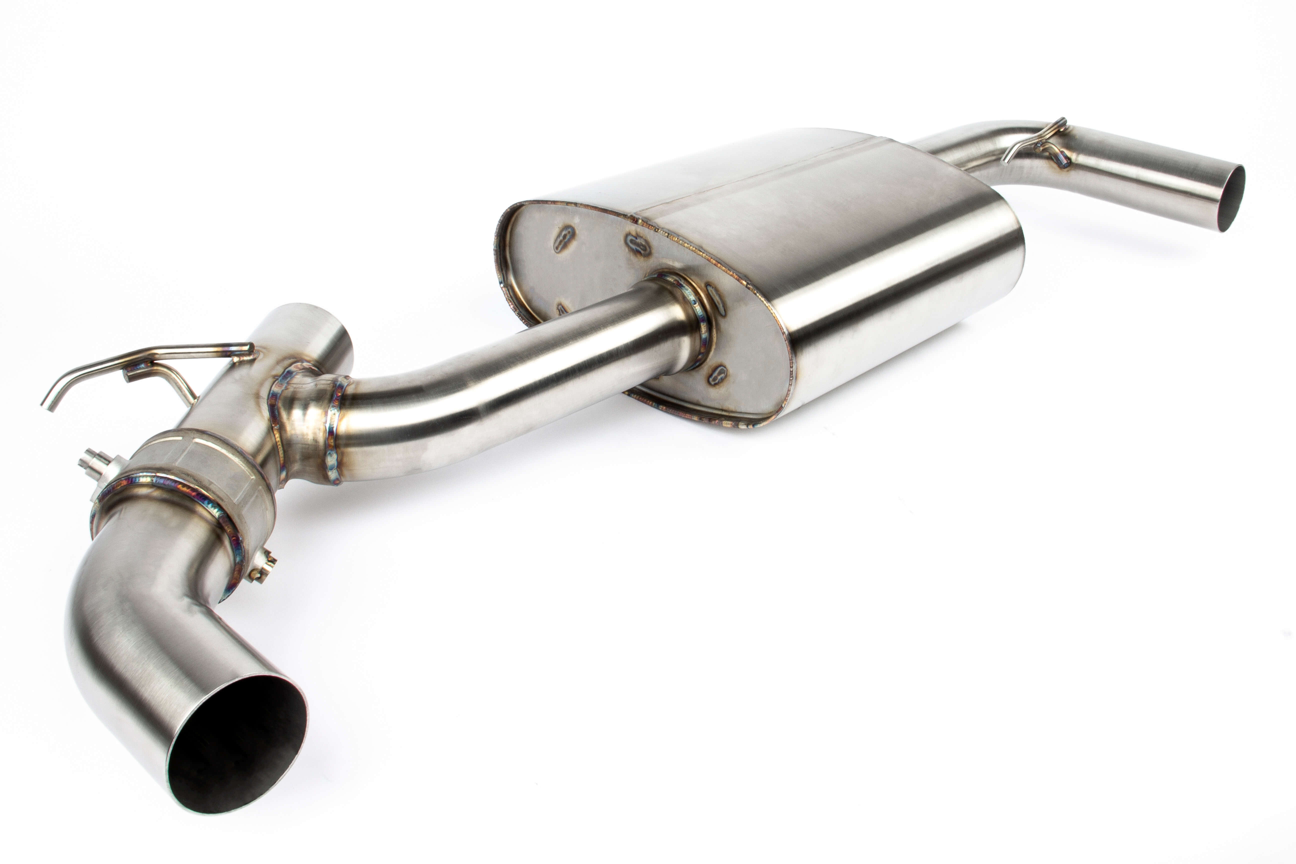 Dinan Valved Axle-Back Exhaust For 2017-2022 Mini Countryman S/Clubman S All4 - 0