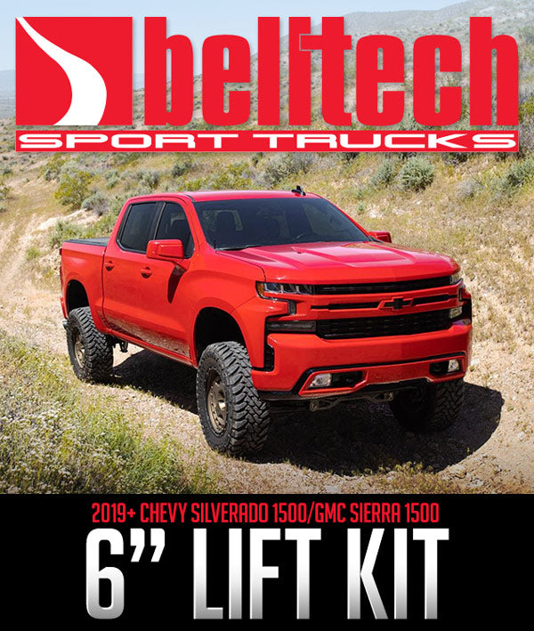 Belltech 19-20 Chevrolet Silverado / GMC Sierra 1500 4WD 6" Suspension Lift Kit w/ Shocks