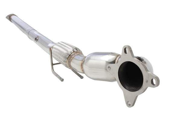 XForce Down Pipe With Hi-FLow Metallic Cat | Mk6 GTi - 0