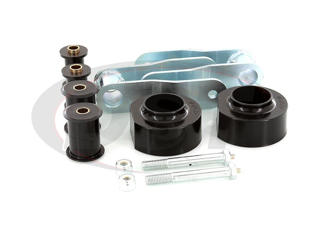 Daystar 1984-2001 Jeep Cherokee XJ/MJ - 1 3/4in Front Coil Spacers & 1in Rear Shackles