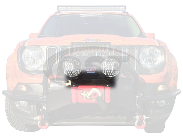 Daystar 2015-2018 Jeep Renegade Winch Bumper Light Bracket