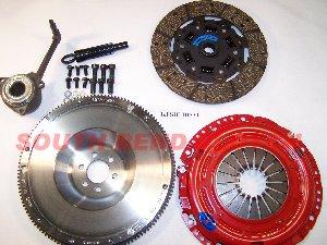 South Bend / DXD Racing Clutch 8P Audi A3/MK2 TT MK5 GTI/GLI MK6 R FSI 2.0T Stg 2 Daily Clutch Kit (w/ FW) - 0