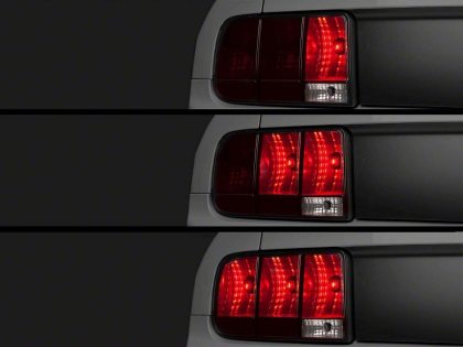 Raxiom 05-09 Ford Mustang Sequential Tail Light Kit (Plug-and-Play) - 0