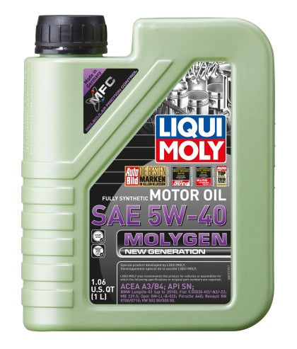 5W40 Molygen New Generation Engine Oil (1 Liter) - Liqui Moly LM20230