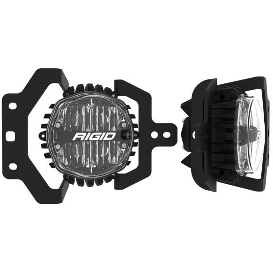 RIGID INDUSTRIES 360-SERIES 4" LED FOG LIGHTS: 2018+ JEEP WRANGLER