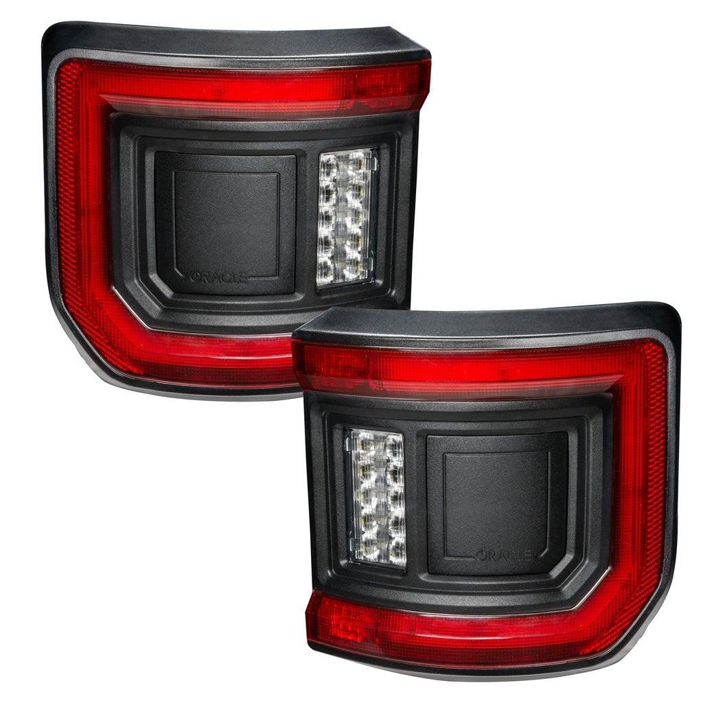 ORACLE LIGHTING FLUSH MOUNT LED TAIL LIGHTS: 2020+ JEEP GLADIATOR JT