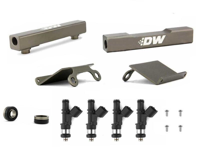 DeatschWerks Top Feed Fuel Rail Upgrade Kit with 2200cc Injectors | Multiple Subaru Fitments