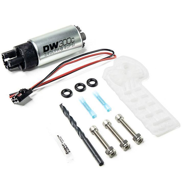 DeatschWerks DW300c 340lph Fuel Pump w/ Install Kit | 15-19 VW Golf R & 15-18 GTI / Golf 1.8T