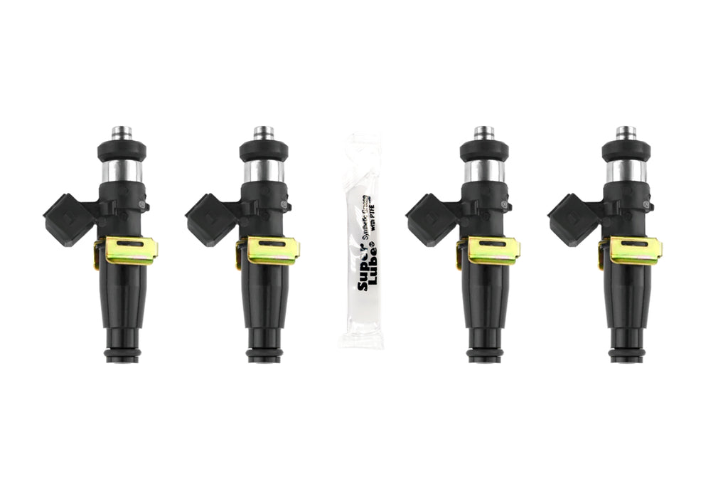 DeatschWerks 95-99 Mitsubishi Eclipse 4G63T / 03-06 EVO 8/9 Bosch EV14 1500cc Injectors (Set of 4)