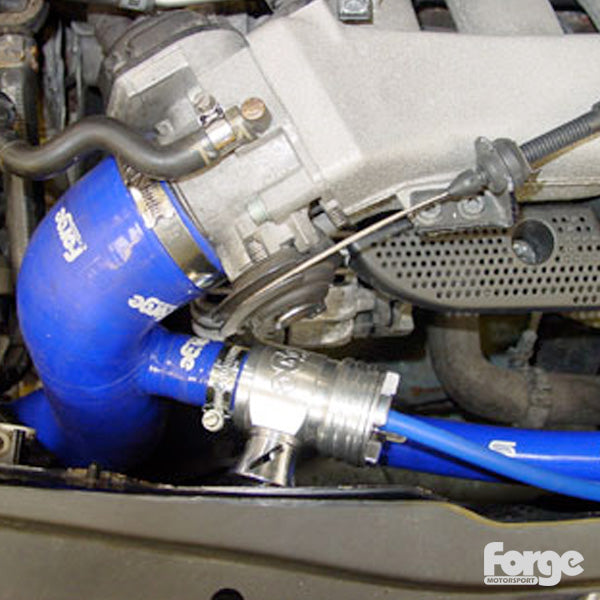 150/180HP 1.8T COLD SIDE VALVE RELOCATION KIT - BLUE