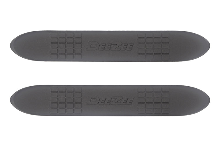 Deezee Universal Service Parts Step Pads 4In Checkered w/ DZ Logo