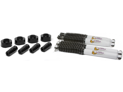 Daystar 1997-2006 Jeep Wrangler TJ 4WD- 1 3/4in Suspension Lift Kit & Scorpion Shocks