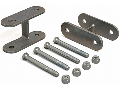 Daystar 1976-1983 Jeep CJ5 4WD - Rear Super Shackle (Non Greaseable & No Bushings) 1/2in Lift