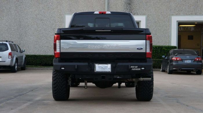 Road Armor 17-20 Ford F-250 Stealth Rear Winch Bumper - Tex Blk