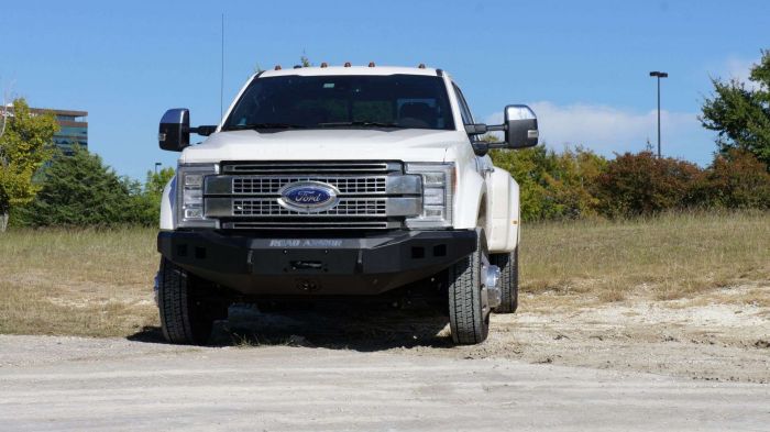 Road Armor 17-20 Ford F-250 Stealth Front Winch Bumper - Tex Blk - 0