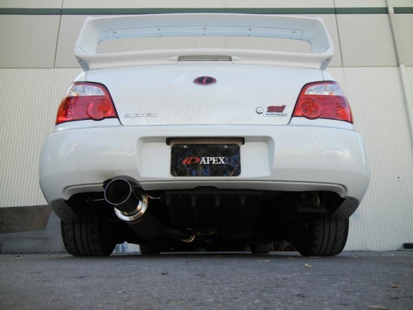 APEXi N1 Evolution-R Exhaust. Subaru Impreza WRX / STi (GD) 02-07 - 0