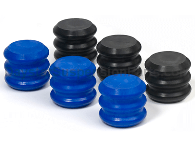 Daystar Stinger Bump Stop Rebuild Kit (Incl. 3 Black EVS Inserts and 3 Blue EVS Inserts)