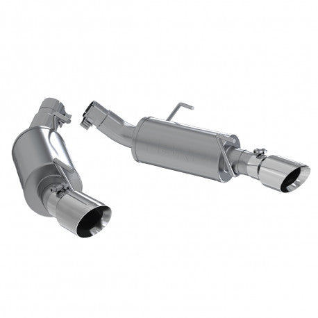 MBRP Installer Series Ford Mustang 3" Axle Back Dual Mufflers Exhaust