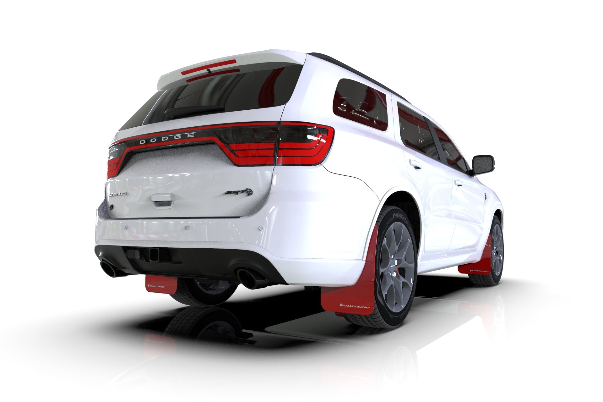 RALLY ARMOR UR MUD FLAPS: 2016-24 Dodge Durango GT/RT/SRT/SXT - 0