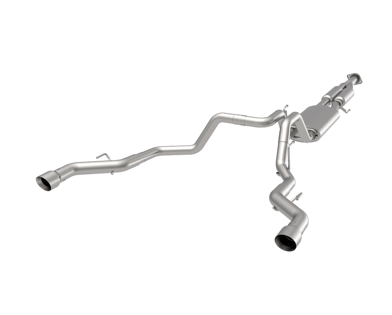 KOOKS HEADERS & EXHAUST DUAL REAR EXIT CAT-BACK EXHAUST: 2015–2020 FORD F-150