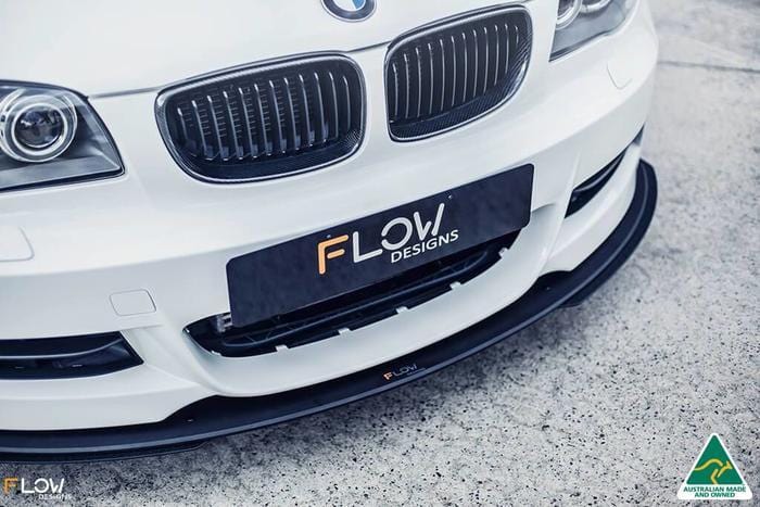 Flow Designs Full Lip Splitter Set (All Accessories) - BMW E82 M Sport