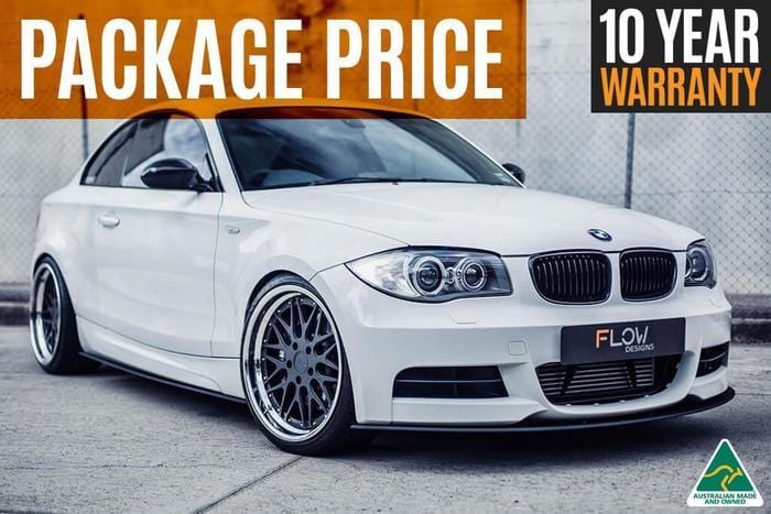 Flow Designs Full Lip Splitter Set (No Accessories) | BMW E82 M Sport