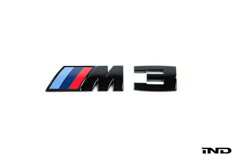 IND E9X M3 Painted Trunk Emblem