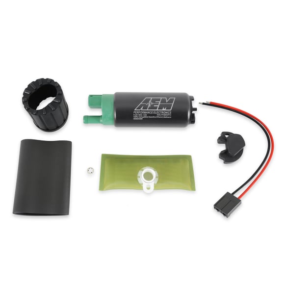 AEM 400 LPH E85 Compatible Fuel Pump Kit - Single Barb