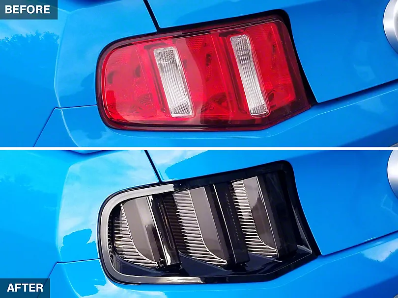 RAXIOM VECTOR V2 LED TAILLIGHTS: 2010–2012 FORD MUSTANG