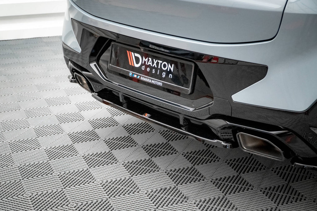 Maxton Design Central Rear Splitter - BMW / G02 / X4 / M-Pack / Facelift