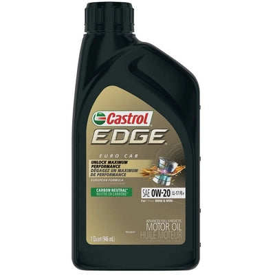 Motor Oil EDGE Full Synthetic EURO 0W20 LL17 FE+ 1QT