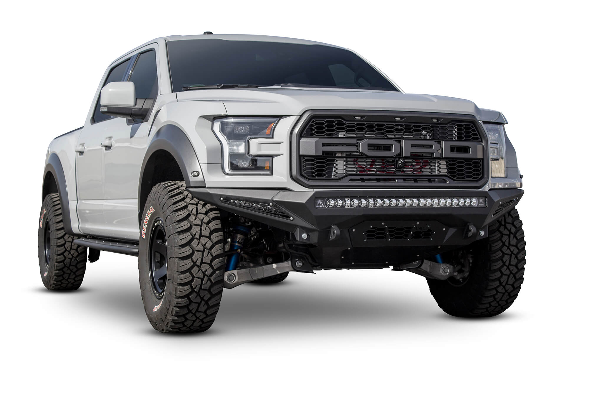 Addictive Desert Designs 17-18 Ford F-150 Raptor Stealth Fighter Front Bumper - 0