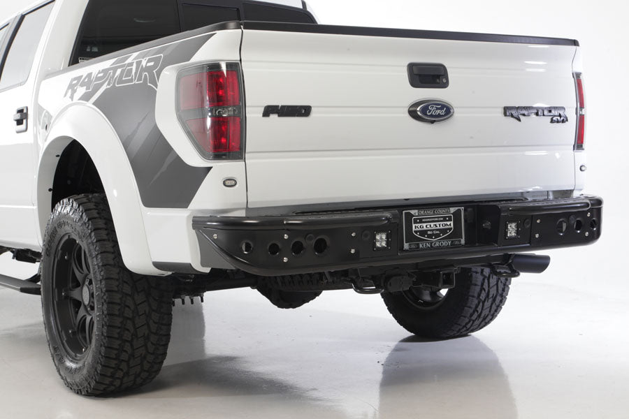 Addictive Desert Designs 10-14 Ford F-150 Raptor Venom Rear Bumper w/ Backup Sensor Cutouts