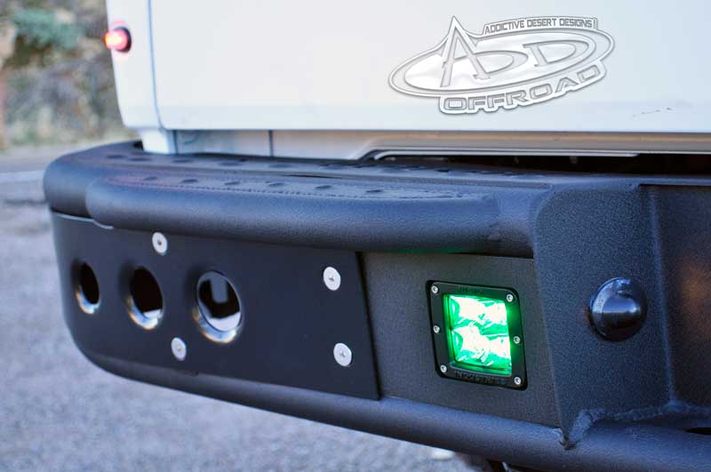 Addictive Desert Designs 10-14 Ford F-150 Raptor Venom Rear Bumper w/ Backup Sensor Cutouts