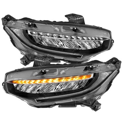 ANZO USA ELITE SERIES LED HEADLIGHTS: 2016–2017 HONDA CIVIC