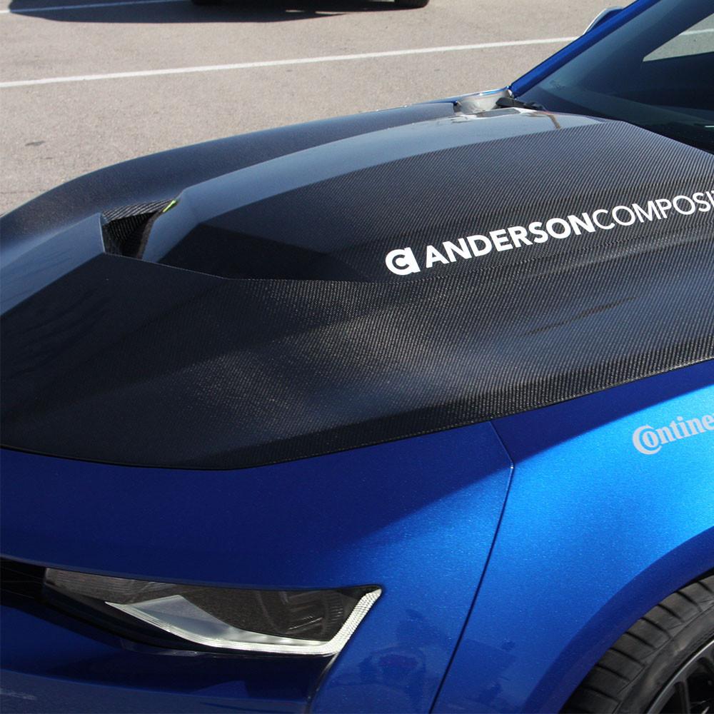 2016 - 2024 CAMARO TYPE-AZ DOUBLE SIDED CARBON FIBER HOOD