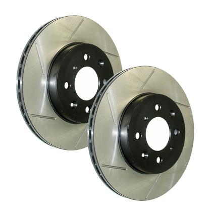 Rear Stoptech Gas-Slotted Rotors (330x20mm)