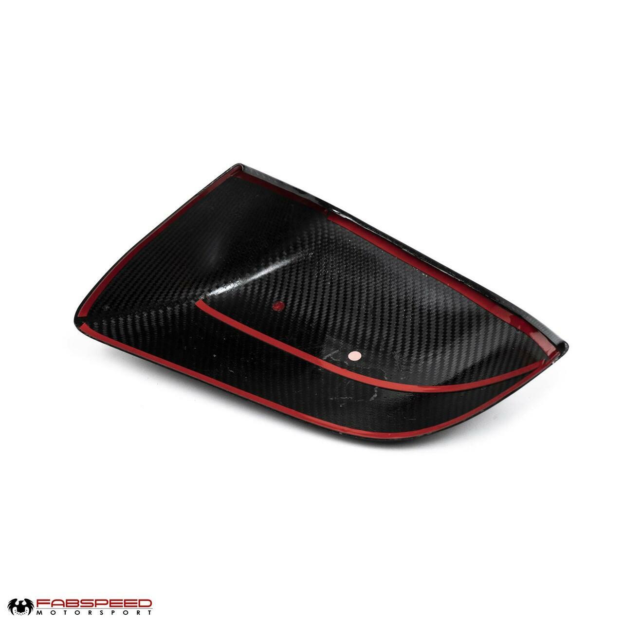 Fabspeed Tesla Model 3 Carbon Mirror Covers