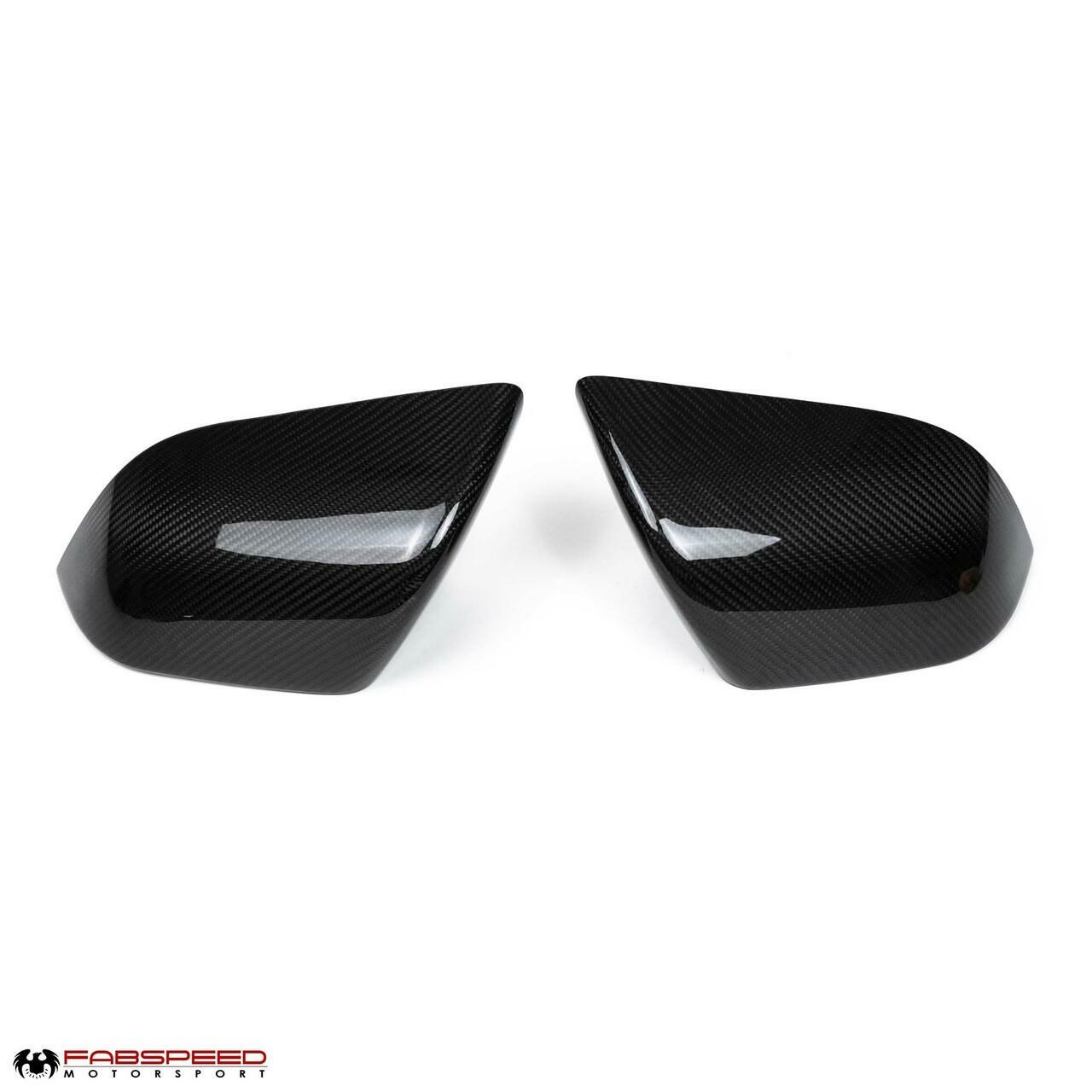 Fabspeed Tesla Model 3 Carbon Mirror Covers