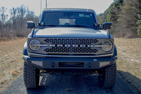 Fishbone Offroad 2021+ Ford Bronco Front Bumper - Black - 0