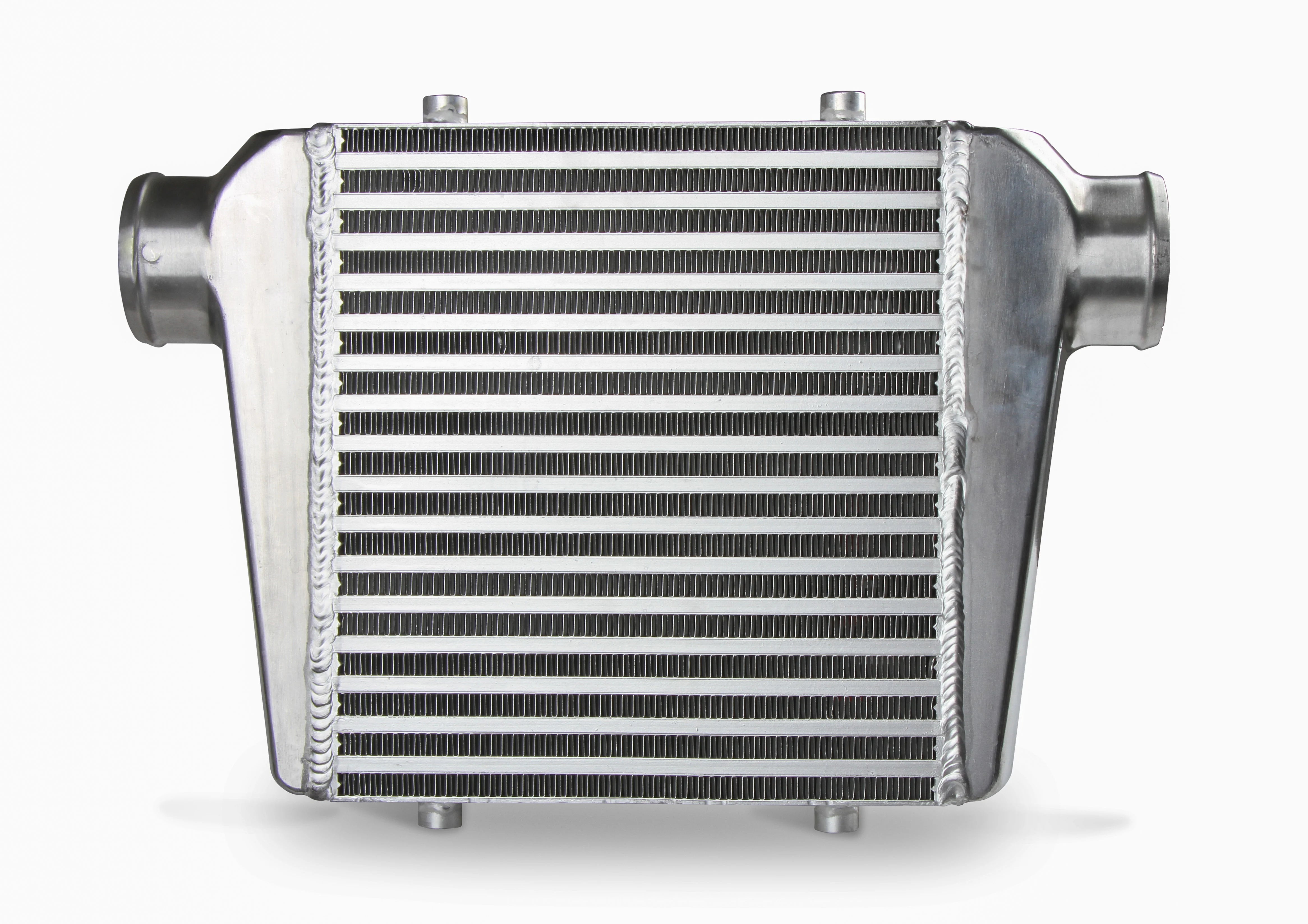 Frostbite Air to Air Intercooler Universal fit 11" X 12" X 3" core with 2.5" inlet/outlet - polished - 0