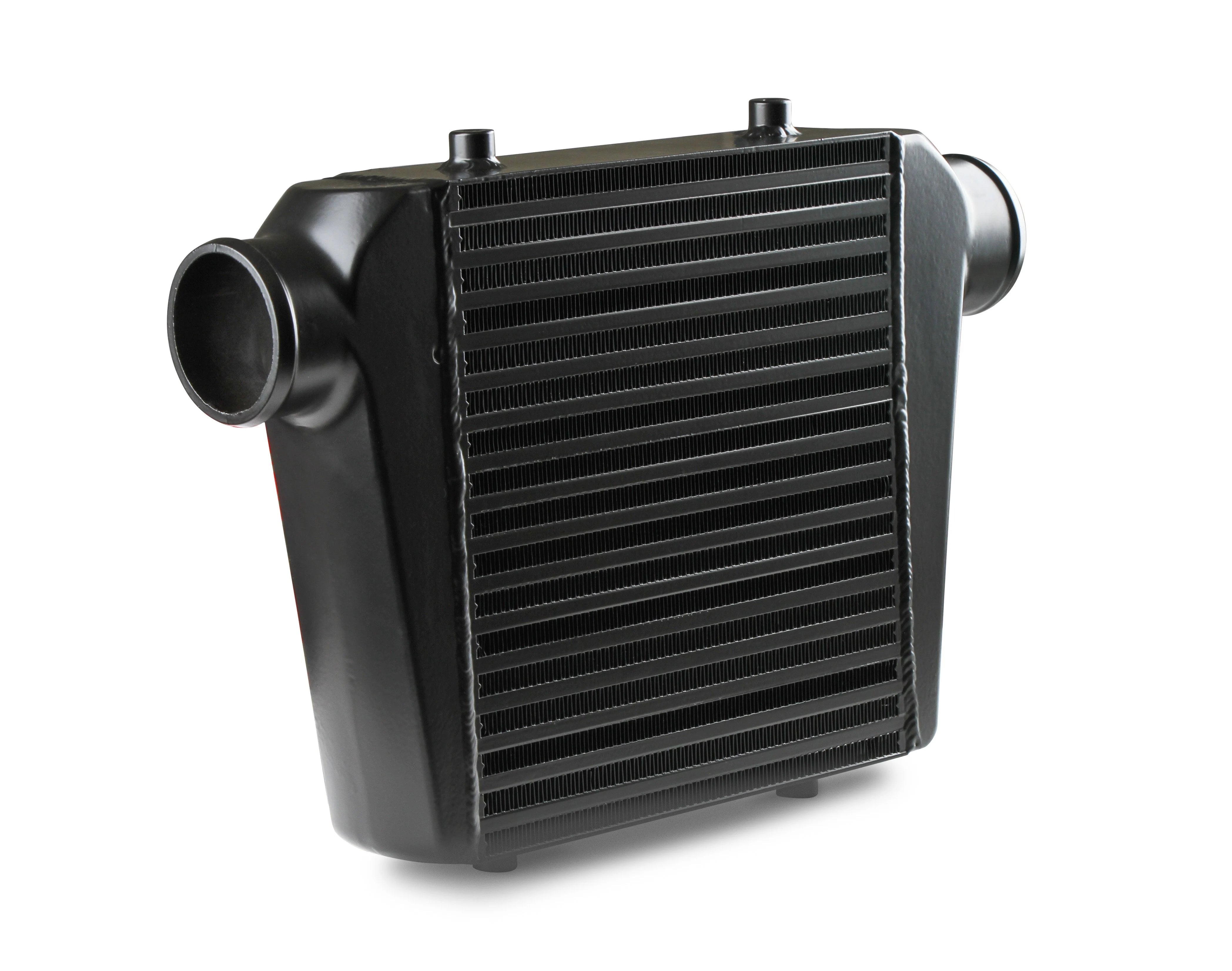 Frostbite Air to Air Intercooler Universal fit 11" X 12" X 3" core with 2.5" inlet/outlet - black