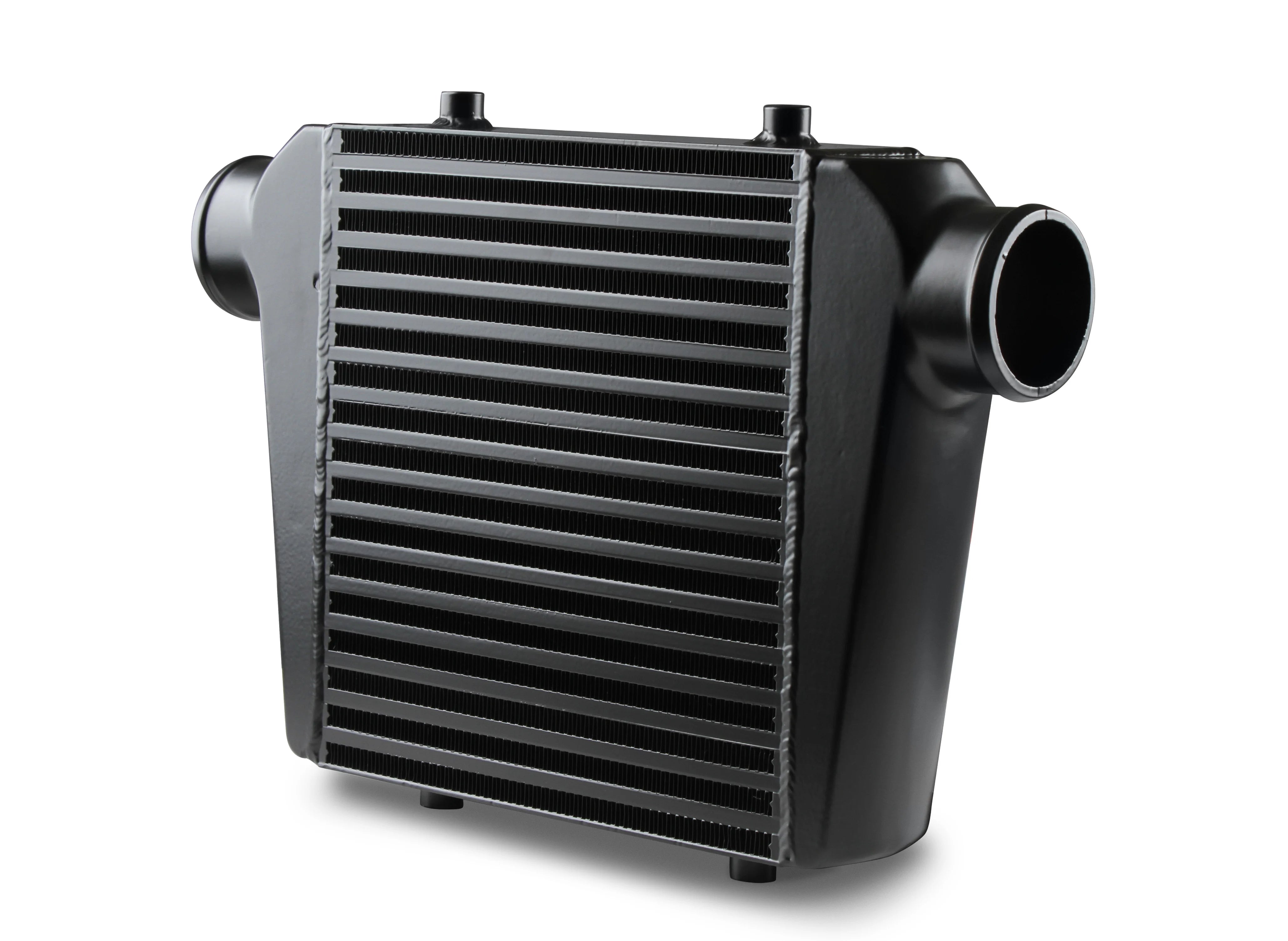 Frostbite Air to Air Intercooler Universal fit 11" X 12" X 3" core with 2.5" inlet/outlet - black - 0